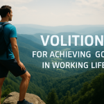 Volition for achieving goals in working life